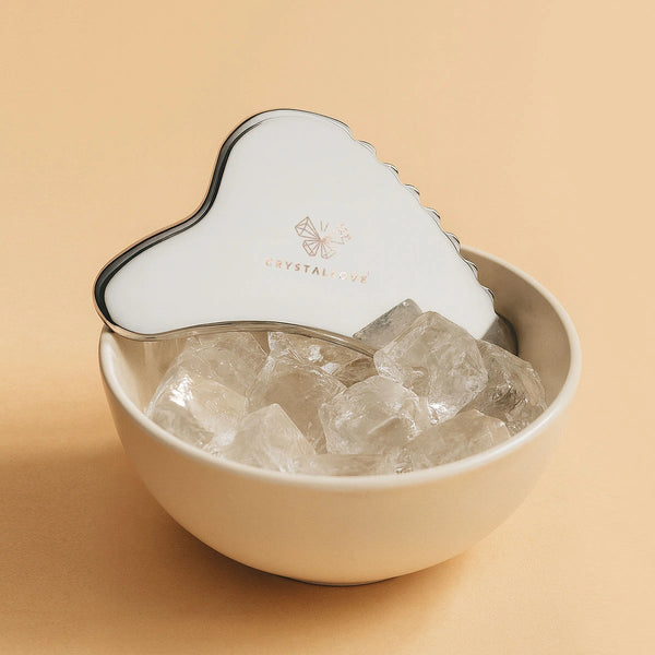body gua sha ze stali nierdzewnej CRYSTALLOVE