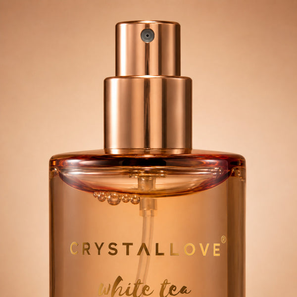 CRYSTALLOVE White Tea & Citrine mgiełka zapachowa do wnętrz 100 ml