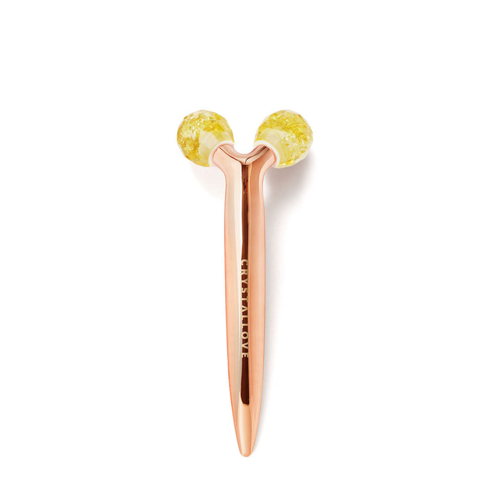 crystallove 3d lift citrine amber roller