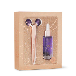 crystallove amethyst 3d lift & sculpt set - masażer z ametystem