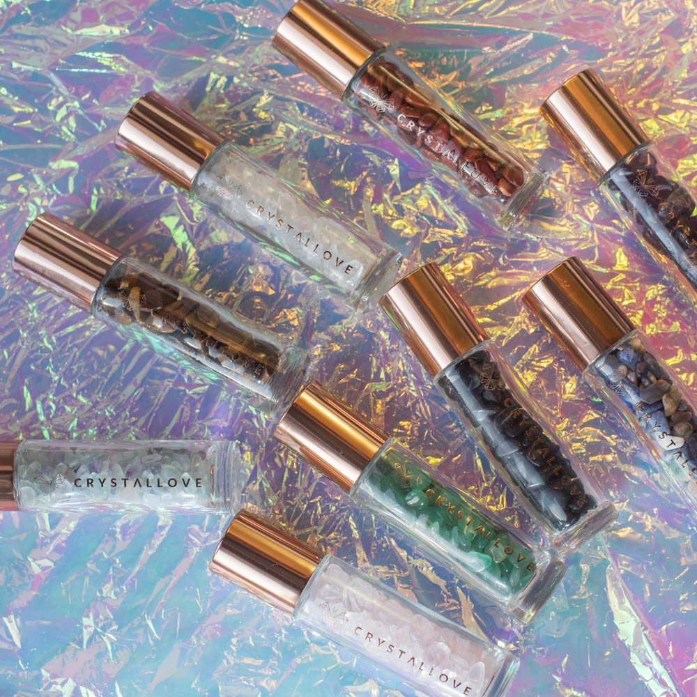 crystallove buteleczka na olejek z labradorytem - roll-on