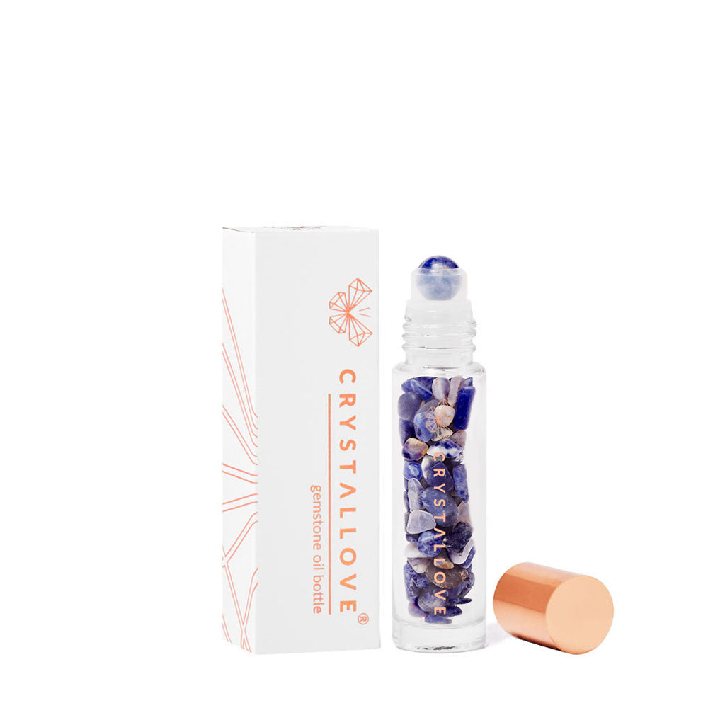 crystallove buteleczka na olejek z lapisem lazuli - roll-on