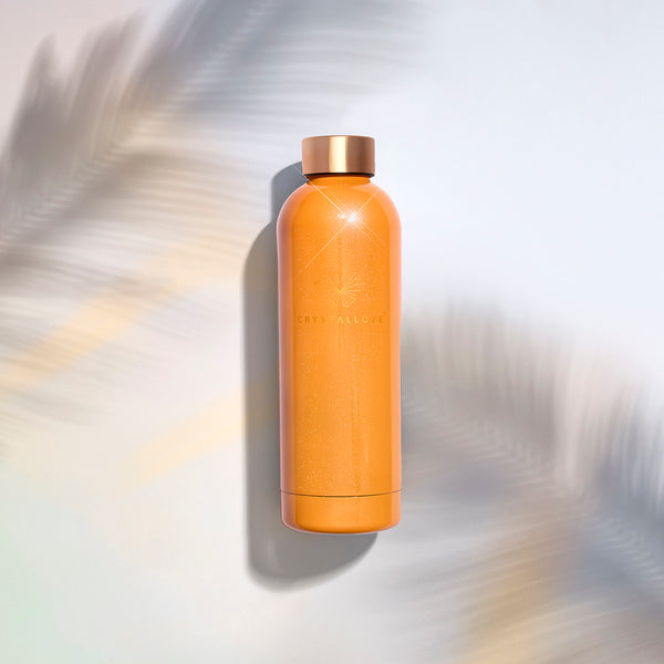 crystallove butelka termiczna na wodę peach fuzz 500ml limited edition