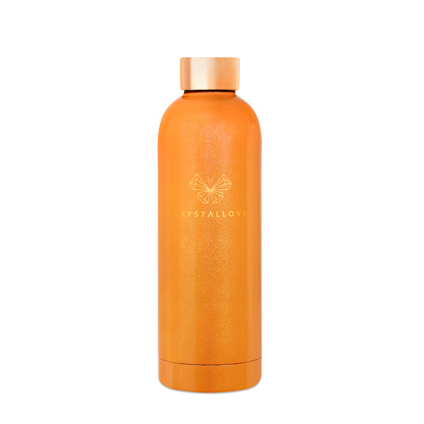 crystallove butelka termiczna na wodę peach fuzz 500ml