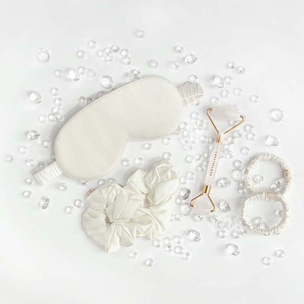 crystallove clear quartz home SPA set - zestaw prezentowy