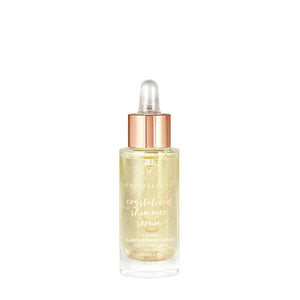 crystallove clear quartz shimmer serum - serum do twarzy, szyi i dekoltu z kryształem górskim i skwalanem