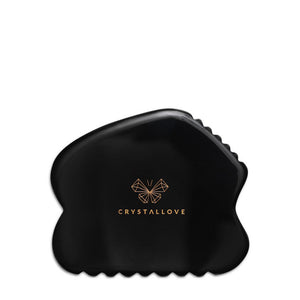 crystallove contour guasha plytka gua sha z obsydianu