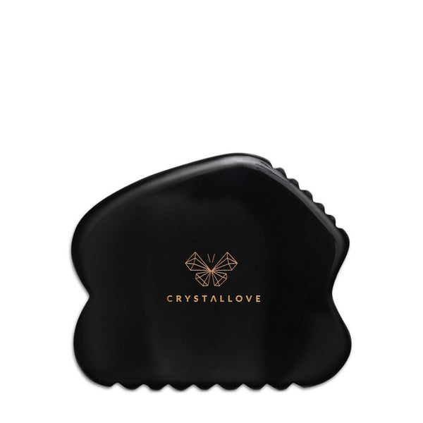 crystallove contour guasha plytka gua sha z obsydianu