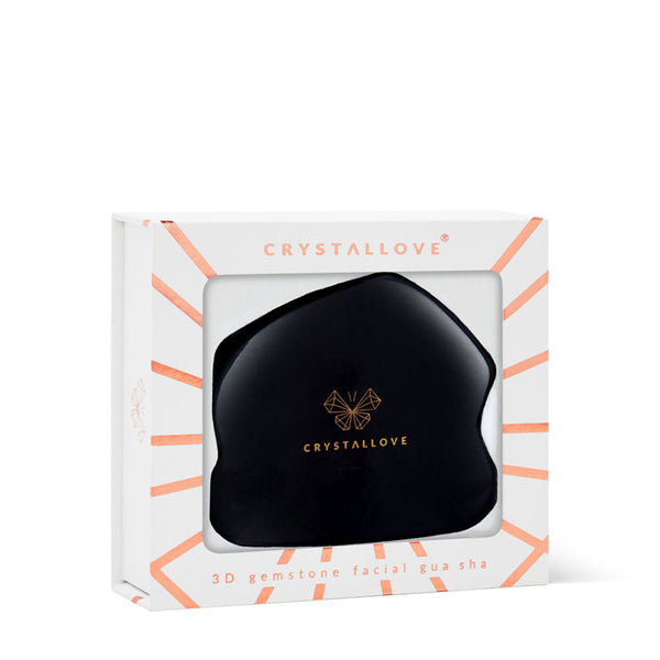 crystallove contour guasha plytka gua sha z obsydianu w pudelku