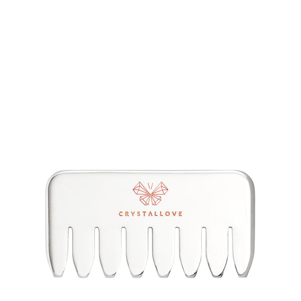 crystallove cryo ice comb - grzebień do masażu ze stali nierdzewnej