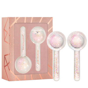 crystallove cryolift ice globes - szklane kule do masazu twarzy
