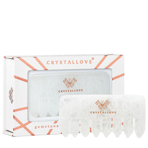crystallove grzebien do masazu skory glowy i ciala z krysztalu gorskiego