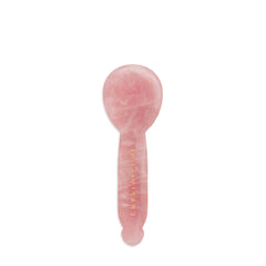 crystallove masazer gua sha pod oczy z kwarcu rozowego
