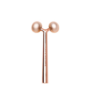 crystallove masazer liftingujacy do twarzy - lift roller - rose gold