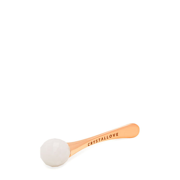 crystallove masażer pod oczy 3d z kryształem górskim - roller pod oczy