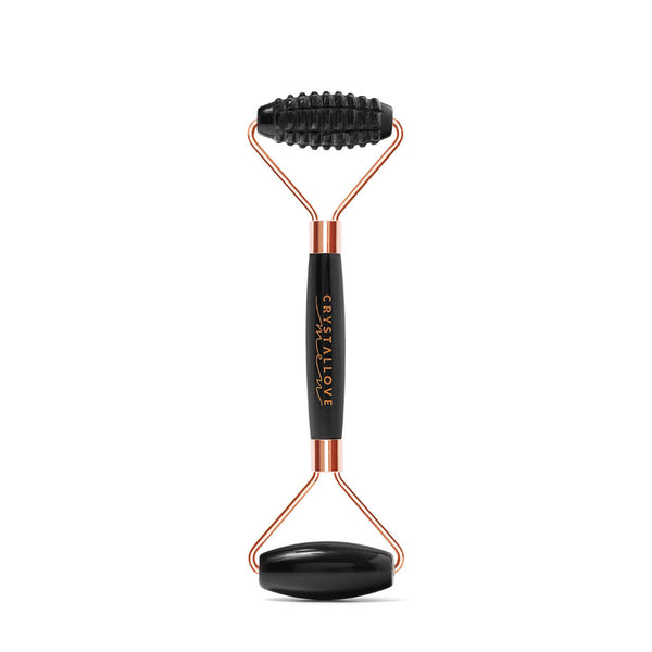 crystallove men masazer do twarzy 3d z obsydianu - roller 3d