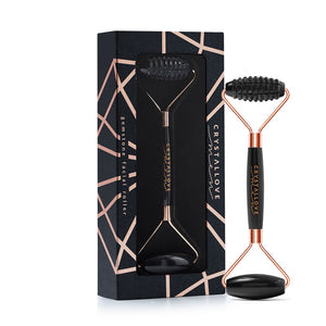 crystallove men masazer do twarzy 3d z obsydianu - roller 3d