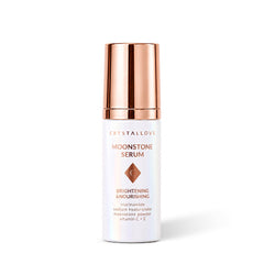 CRYSTALLOVE Moonstone Serum do twarzy z niacynamidem i kwasem hialuronowym – buteleczka produktu 30ml