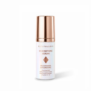 Crystallove Moonstone Serum do twarzy z niacynamidem i kwasem hialuronowym – buteleczka produktu