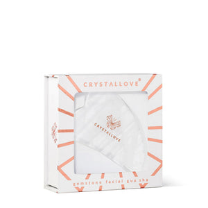 crystallove plytka do masazu twarzy gua sha z krysztalu gorskiego