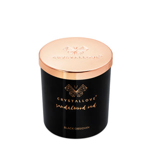 crystallove świeca sojowa - drzewo sandałowe i oud 400g