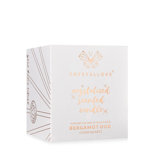 crystallove świeca sojowa z bergamotką i oud w pudełku