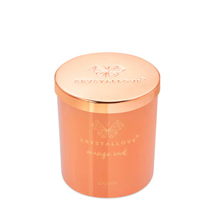 crystallove świeca sojowa z kalcytem - mango oud