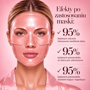 Dlaczego warto stosować hydrożelową maskę do twarzy z kwarcem różowym CRYSTALLOVE – intensywne nawilżenie, odświeżenie i ukojenie skóry