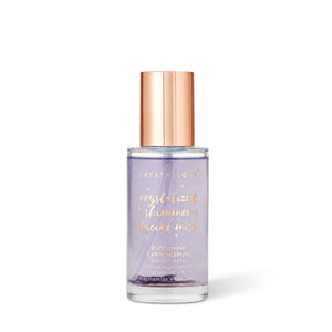 Mgiełka do twarzy z ametystem i lawendą | CRYSTALLOVE Amethyst Shimmer Facial Mist