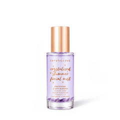 Mgiełka do twarzy z ametystem i lawendą | CRYSTALLOVE Amethyst Shimmer Facial Mist