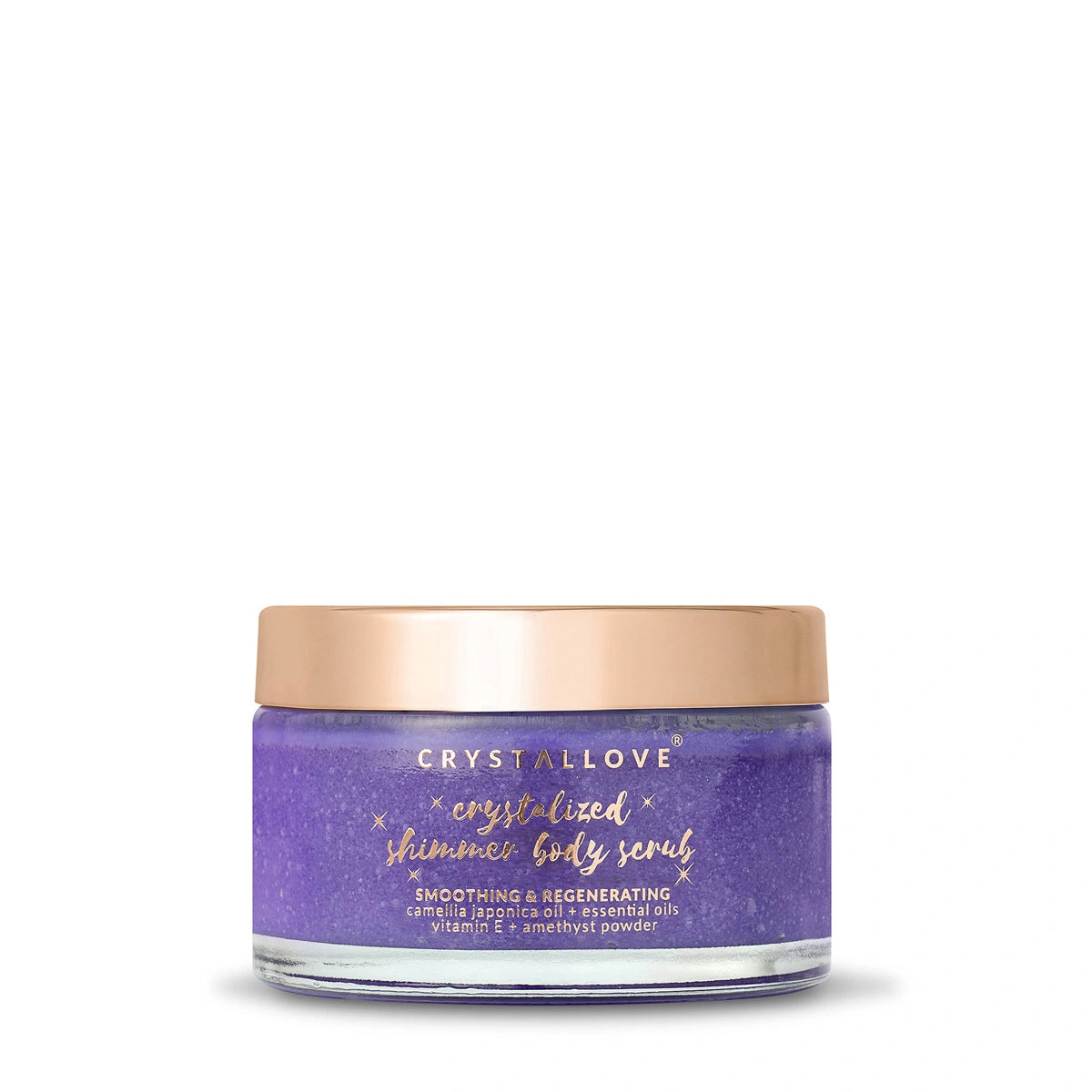 Peeling do ciała z ametystem - CRYSTALLOVE