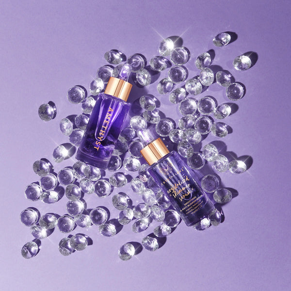serum do twarzy z ametystem i kryształami CRYSTALLOVE