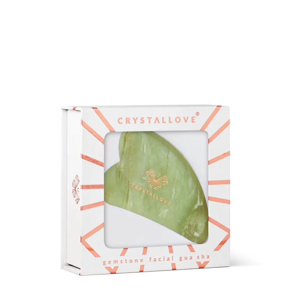 crystallove płytka jadeitowa do masażu gua sha - pomysł na prezent