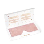 Maska na twarz z kwarcu różowego CRYSTALLOVE w pudełku prezentowym – luksusowy rytuał pielęgnacji