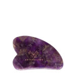 crystallove plytka do masazu twarzy gua sha z ametystu