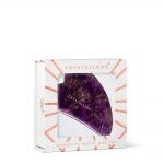 crystallove plytka do masazu twarzy gua sha z ametystu - prezent dla niej