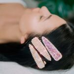crystallove spinka do włosów z ametystem - klamra