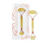 crystallove - masazer do twarzy z bursztynu cytrynowego - bursztyn cytrynowy