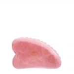 crystallove plytka 3d do masazu twarzy gua sha z kwarcu rozowego