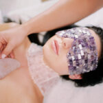 crystallove maska na twarz z ametystu - amethyst face mask