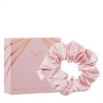 crystallove gumka do wlosow z jedwabiu rose - silk scrunchie