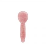 crystallove masazer gua sha pod oczy z kwarcu rozowego