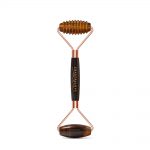 crystallove men masazer do twarzy 3D roller z tygrysiego oka