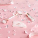 zestaw do masażu twarzy z krysztalu gorskiego CRYSTALLOVE Clear Quartz Beauty Set