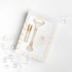 zestaw do masazu twarzy z krysztalu gorskiego CRYSTALLOVE Clear Quartz Beauty Set