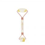 crystallove masazer do twarzy z bursztynu mlecznego - roller milky amber