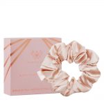 crystallove gumka do wlosow z jedwabiu gold - silk scrunchie