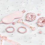 crystallove rose quartz home SPA set - zestaw prezentowy