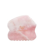 crystallove contour guasha płytka gua sha z kwarcu różowego