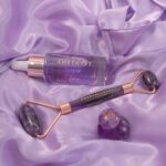 crystallove masażer z ametystu - grzybek